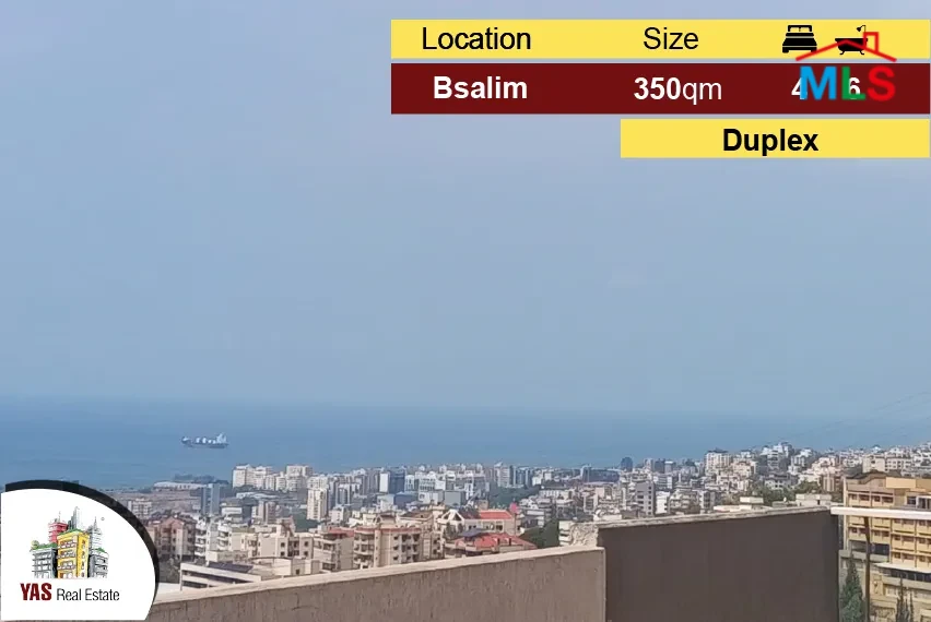 Bsalim 380m2 | Terrace 150m2 | duplex | prime location