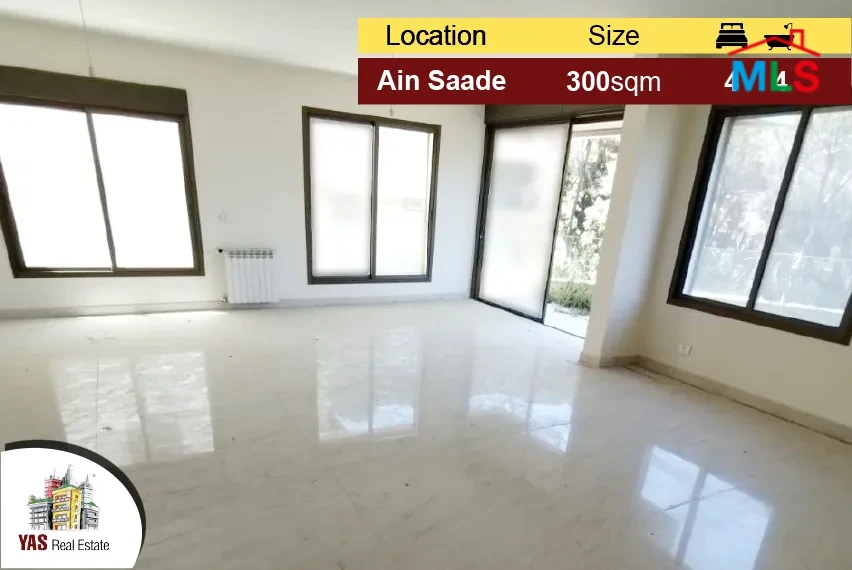Ain Saade 300m2 | Brand New | High End Finishing