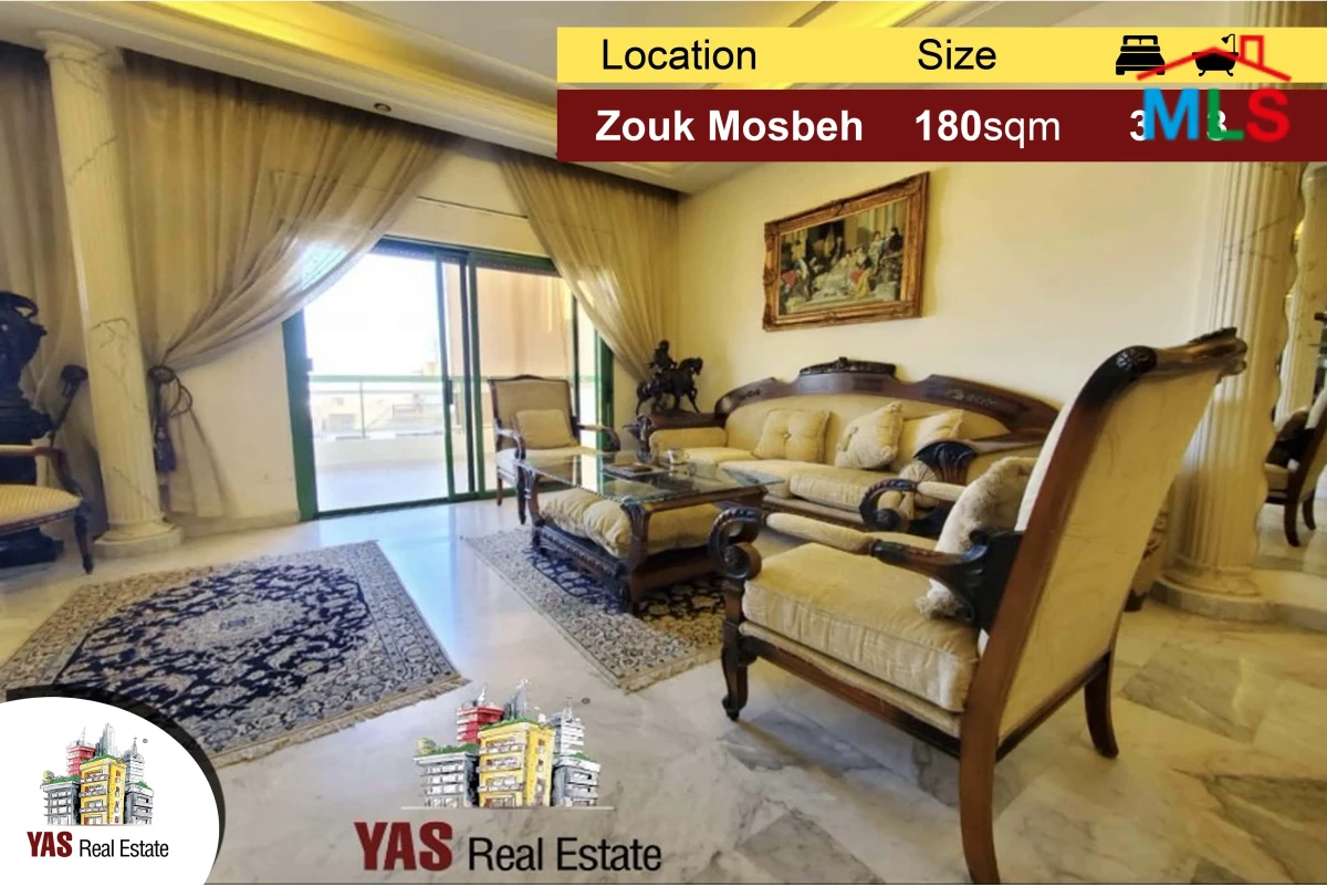 Zouk Mosbeh 180m2 | Excellent Condition | High-end | Panoramic View
