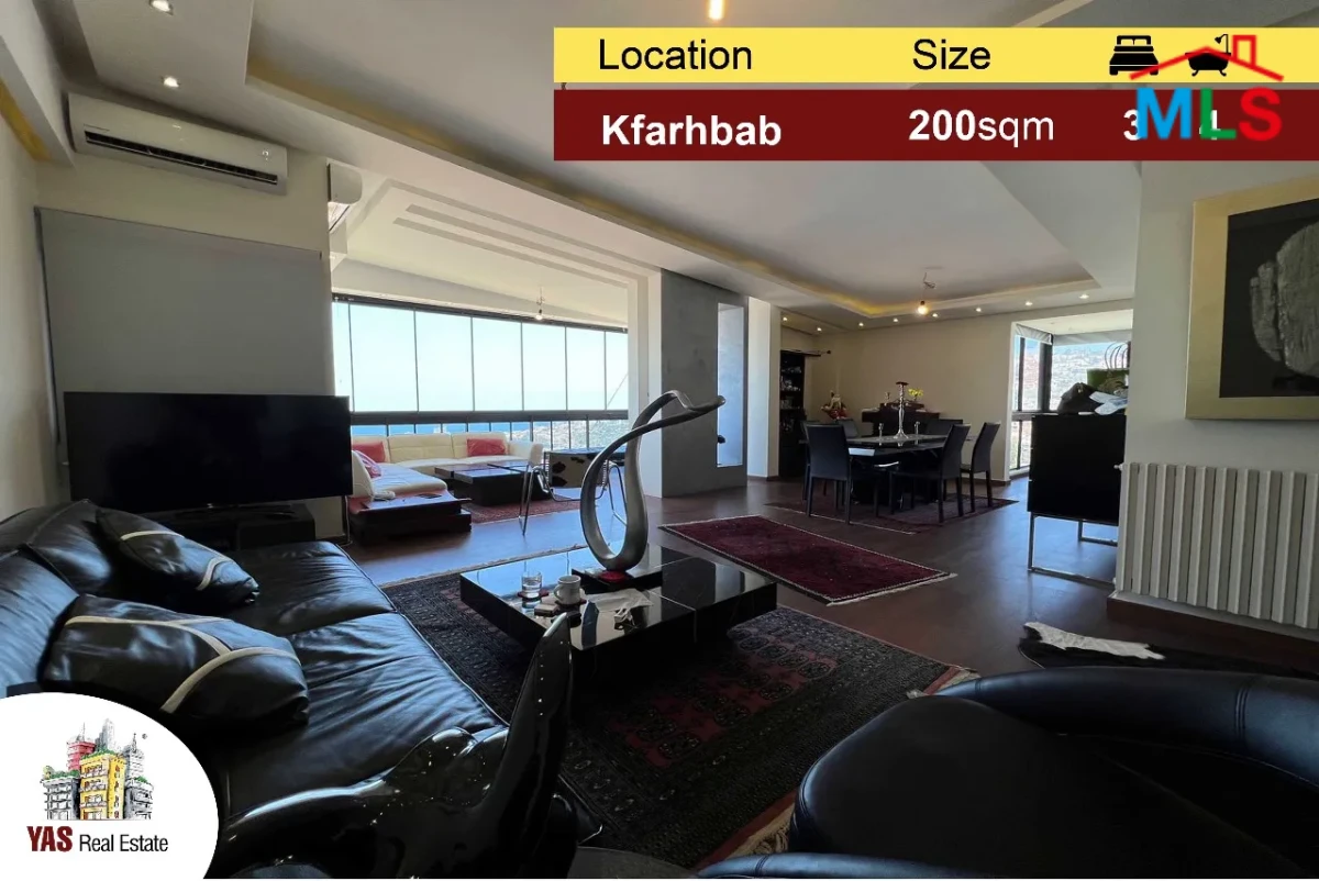 Kfarhbab 200m2 | Mint Condition | Panoramic View | Luxury
