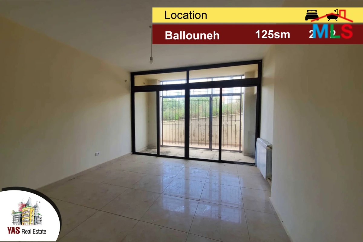 Ballouneh 125m2 New | Luxurious | Prime | Catch