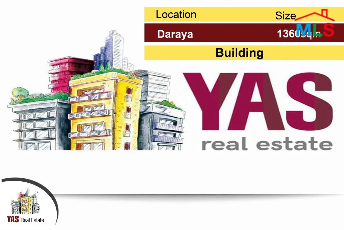 Daraya 1360m2 | Building | Mint Condition | Prime Location | Open View