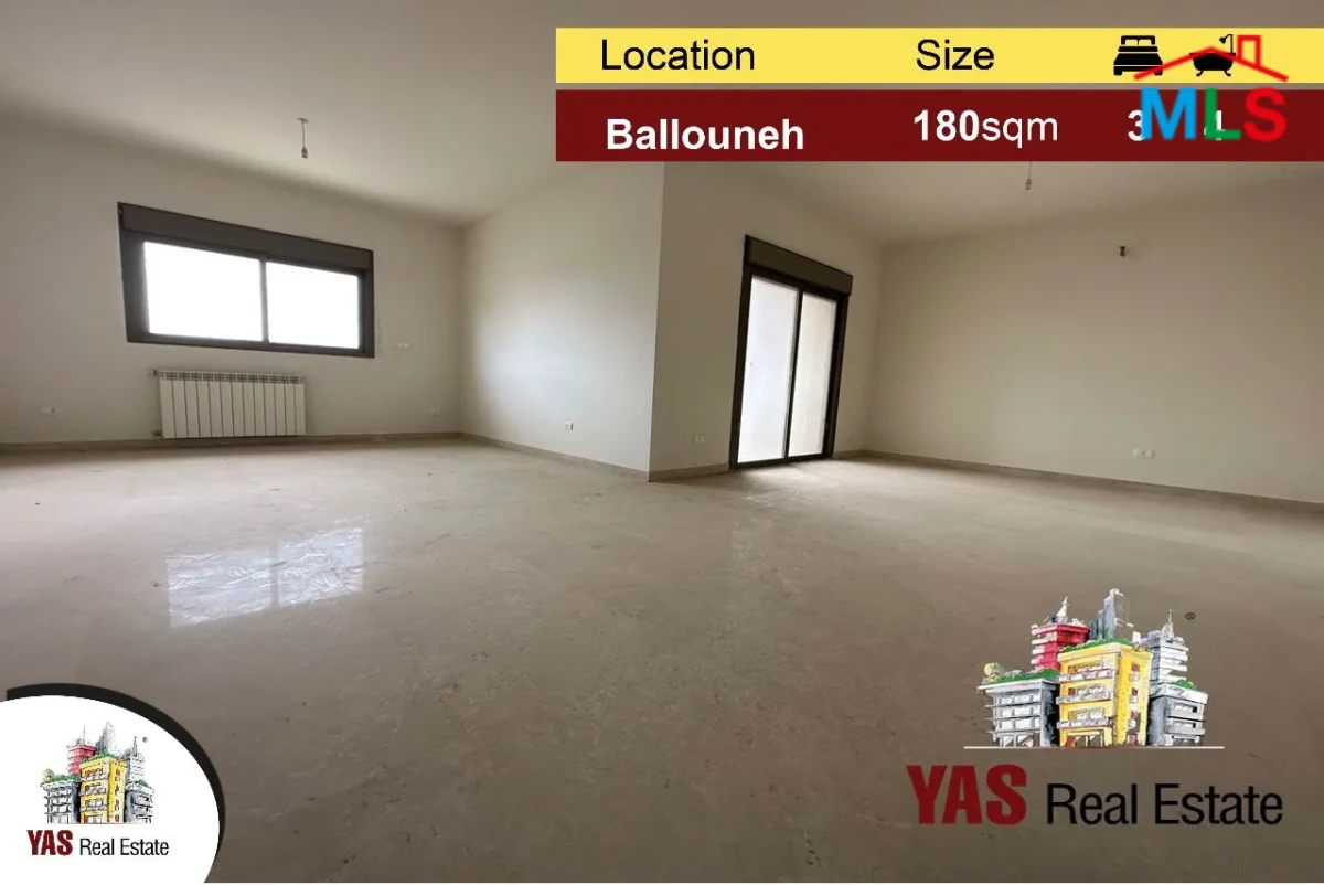 Ballouneh 180m2 | New | Super Luxurious | Prime | Catch