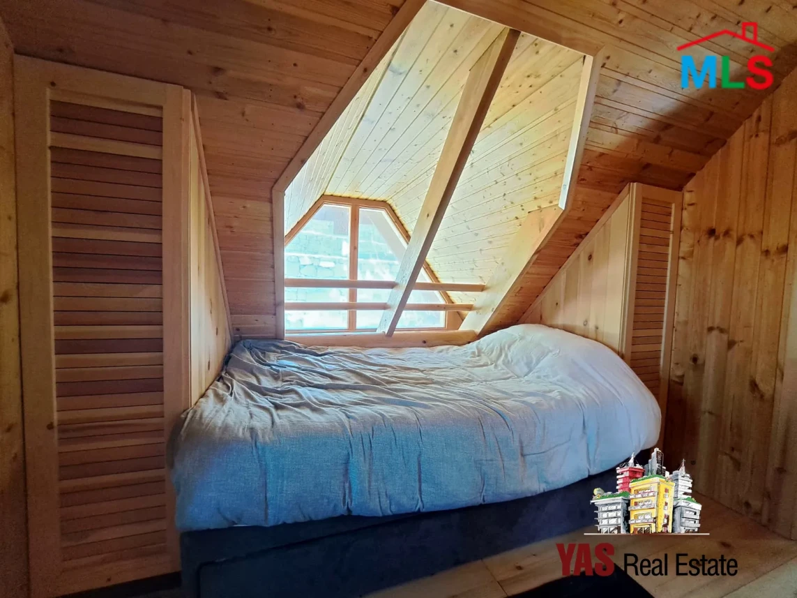 Faqra 90m2 + 40m2 Terrace | Attractive Furnished Chalet | Open View