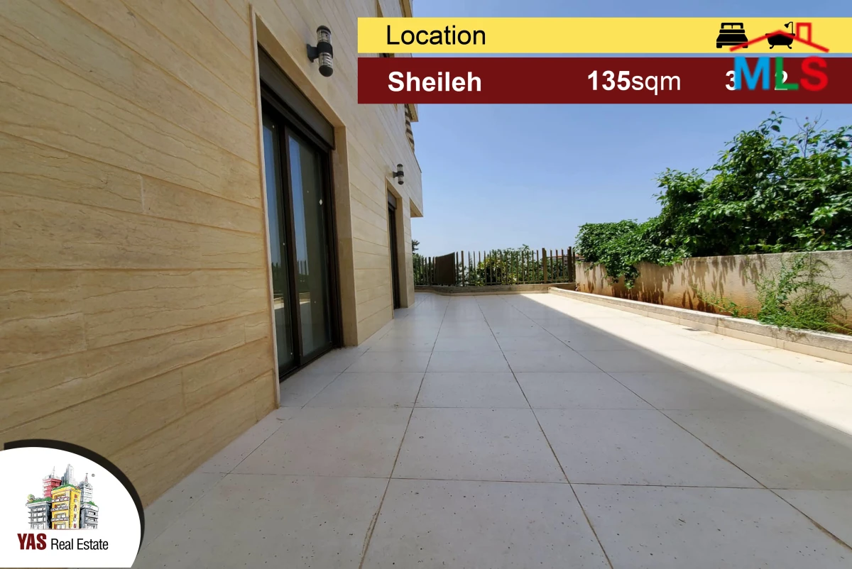 Sheileh 135m2 + 90m2 Terrace / Garden | High-End Flat | Mountain View