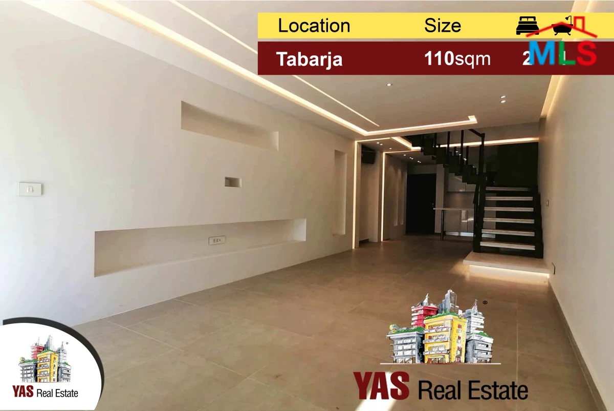 Tabarja 110m2 + 50m2 Terrace / garden | Chalet | Impressive view
