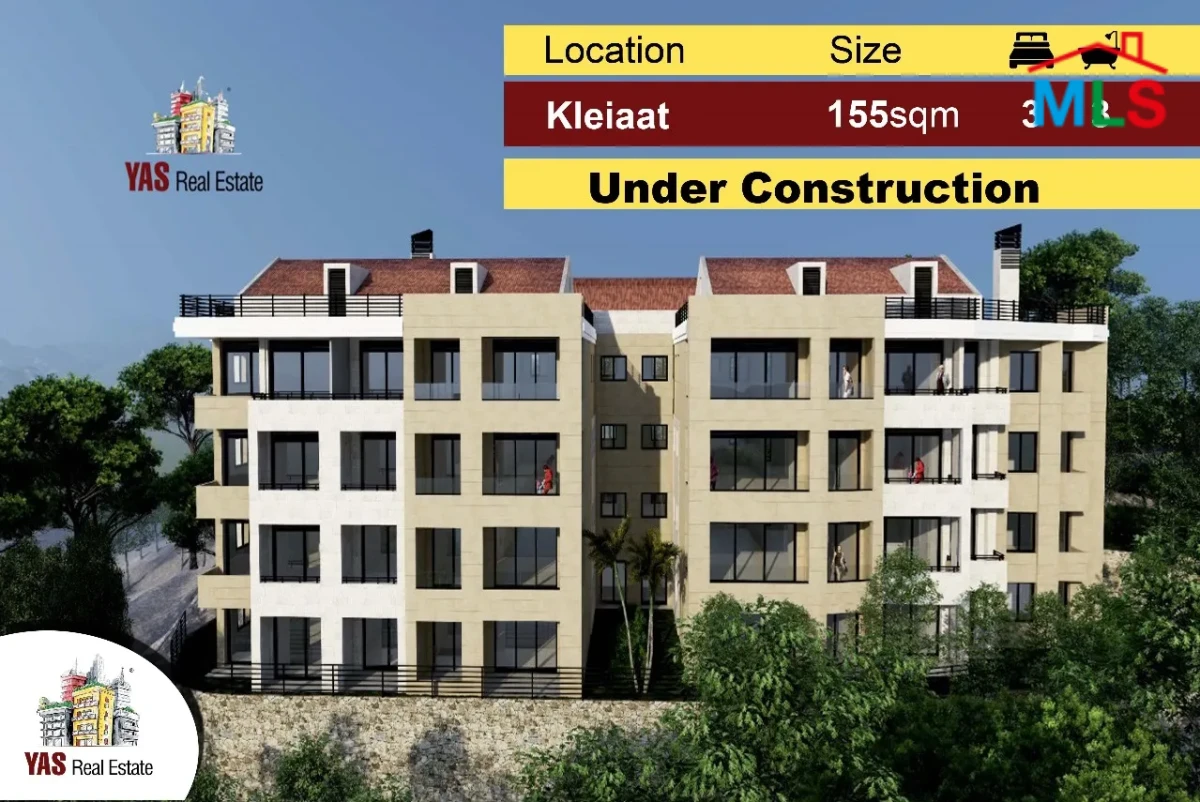 Koleiat 155m2 | Under Construction | High-End | Payment Facilities
