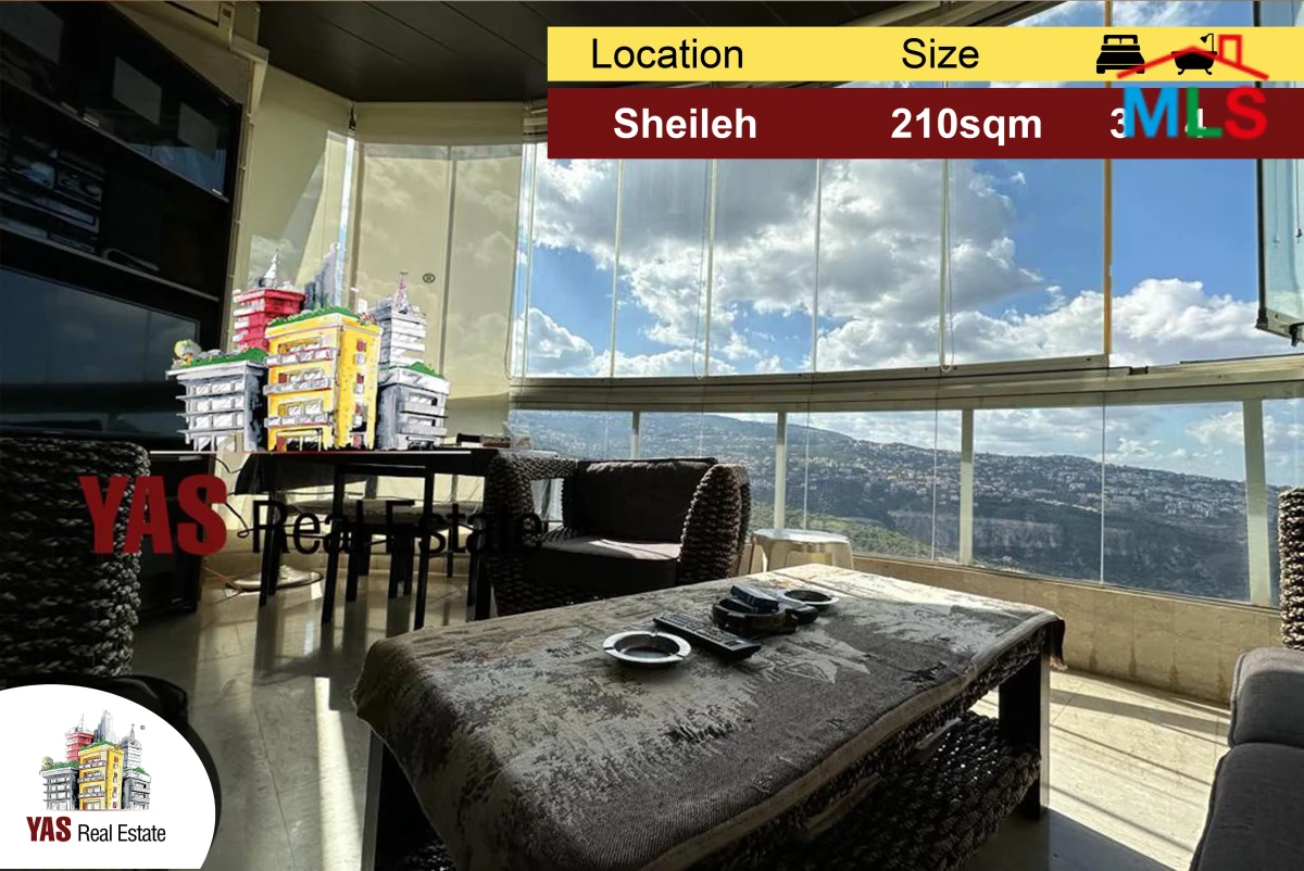 Sheileh 210m2 | Upgraded | Panoramic View | Luxury