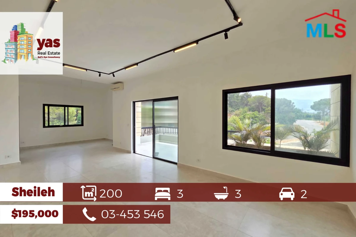 Sheileh 200m2 | Excellent Condition | Well Lighted | Open View | TO