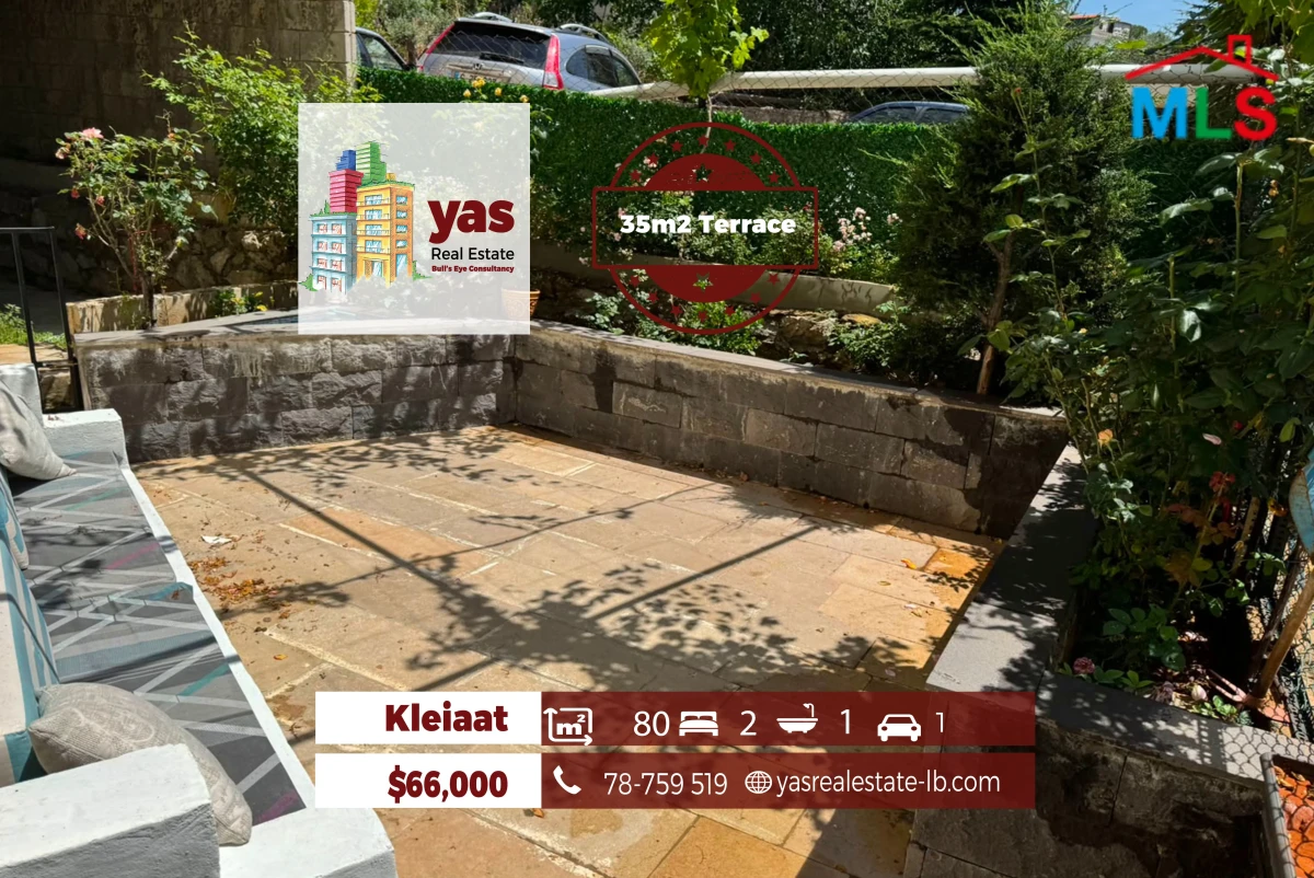 Kleiaat 80m2 | 35m2 Terrace | Well Maintained | Cozy Flat | Catch | DA