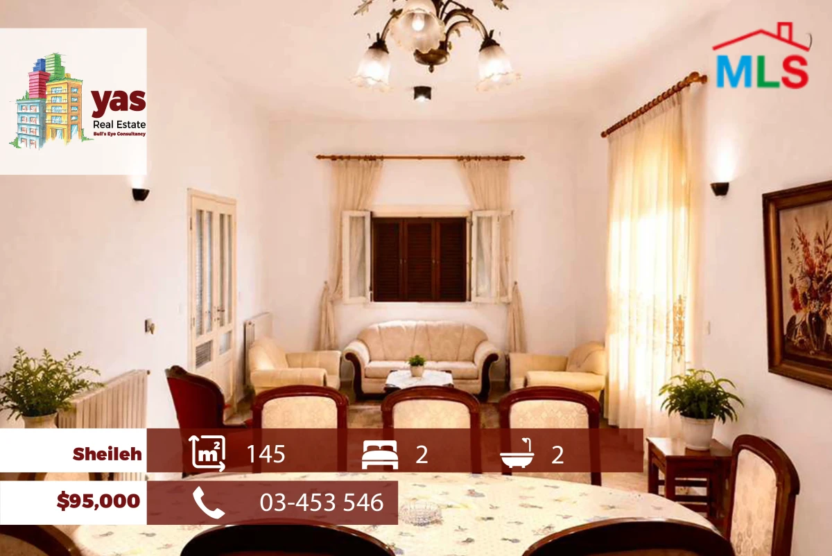 Sheileh 145m2 | Well Maintained | Luxury | Lebanes Style | EL