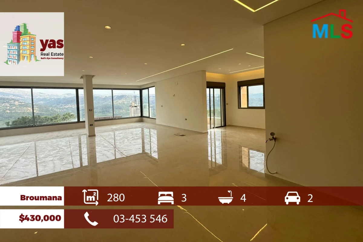Broumana 280m2 | Brand New | Prime location | Mountain View | OH