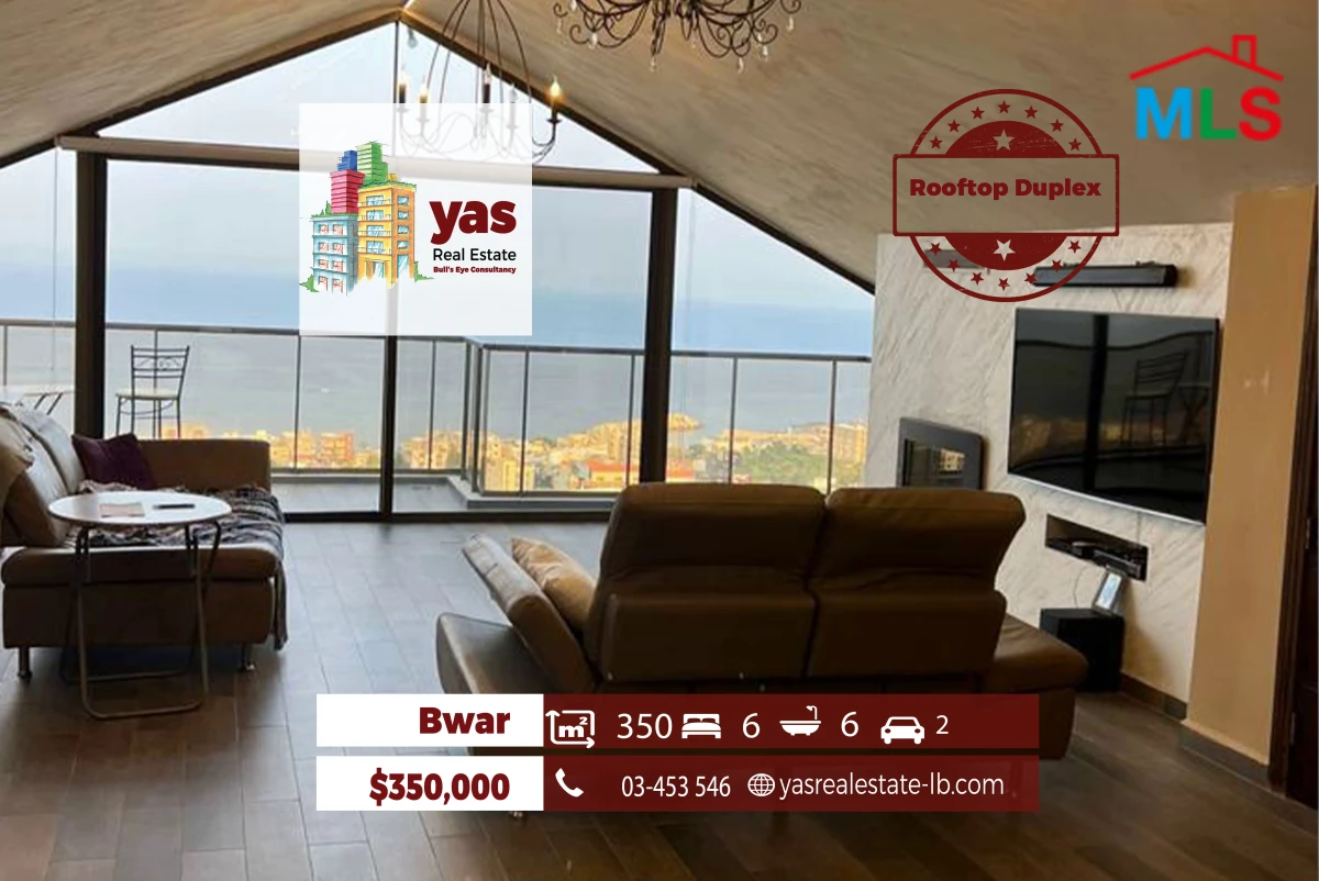 Bouar 350m2 | Rooftop Duplex | Astonishing View | Catch | MCH