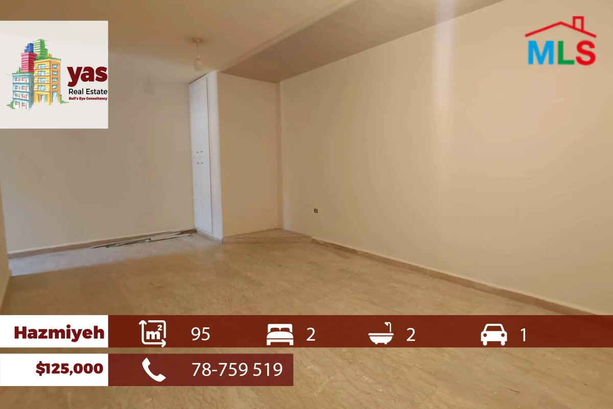 Hazmiyeh 95m2 | Cozy Flat | Excellent Condition | Catch | AA