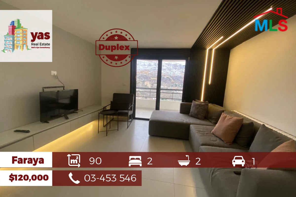 Faraya 90m2 | Chalet Duplex | Cozy | Mountain View | Calm Area | OH