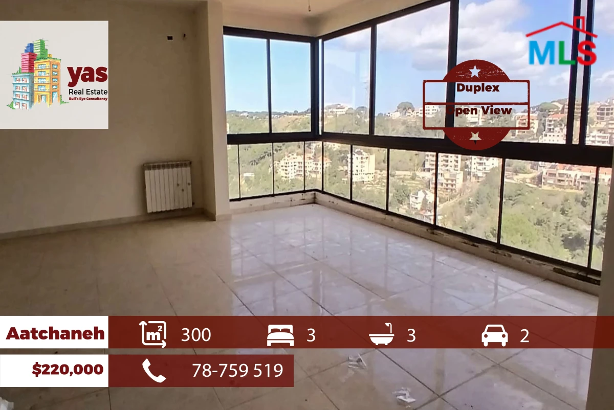 Aatchaneh 300m2 | Duplex | Open View | New | Calm Area | PM