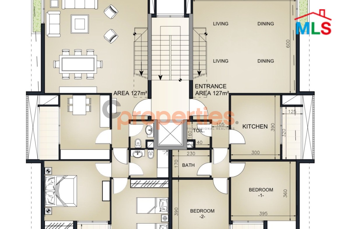 Apartment Under construction For Sale In Awkar – CPTA123