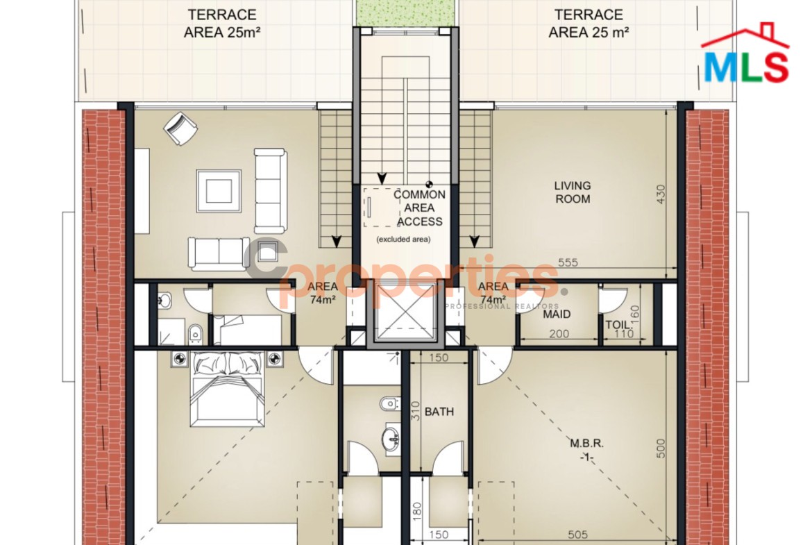Apartment Under construction For Sale In Awkar – CPTA123