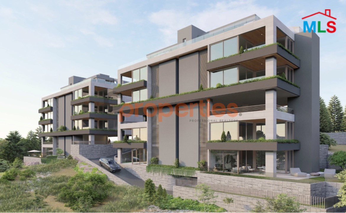 Apartment For Sale Under Construction In Beit El Chaar Belle Vue With Garden And Terrace – CPTA85