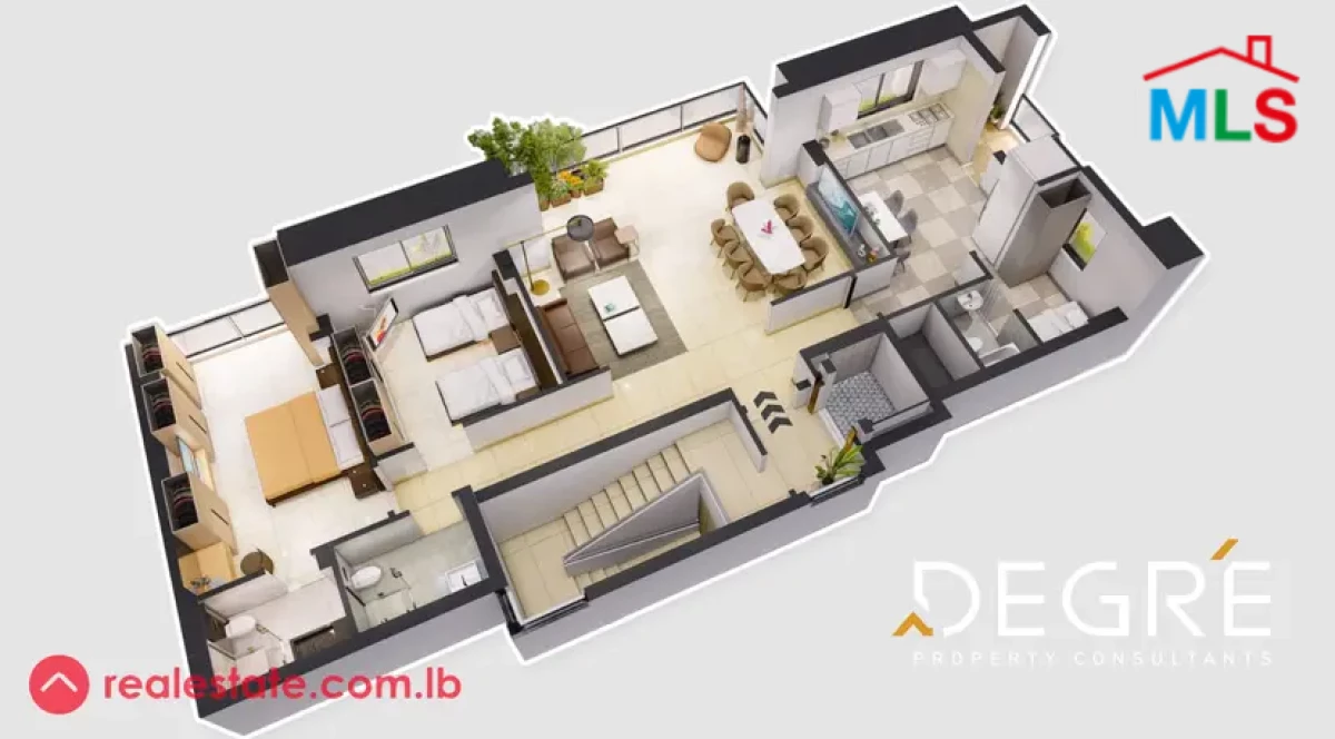 Achrafieh 145sqm Underco | Payment Install Over 2 years