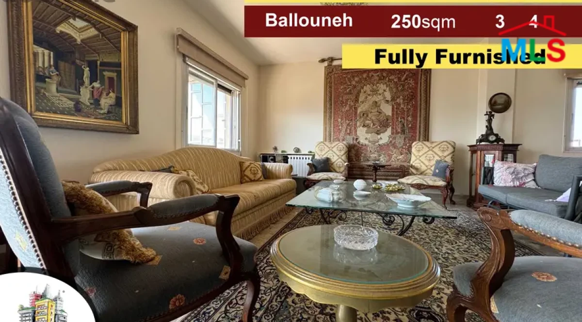 Apartments For Sale in Ballouneh, Keserouan