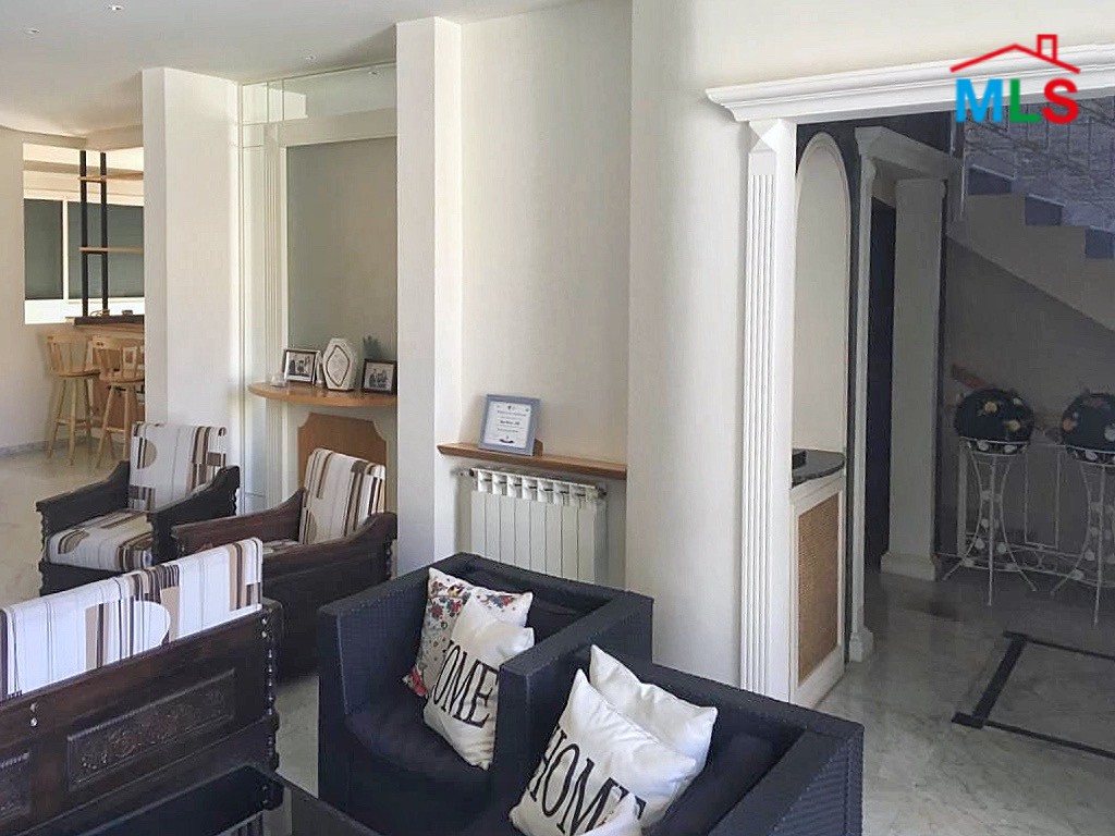 Furnished Triplex Villa With Garden And Terrace For Rent in Bekaatat Achkout