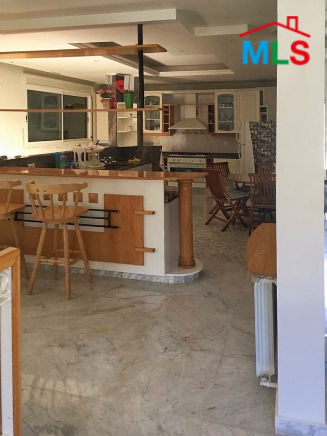 Furnished Triplex Villa With Garden And Terrace For Rent in Bekaatat Achkout