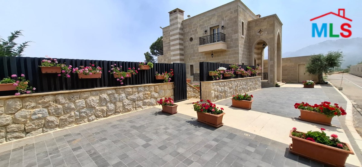Fully Furnished Decorated Villa For Rent in Gated Community In Bikfaya