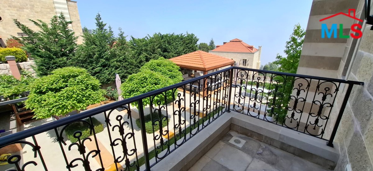 Fully Furnished Decorated Villa For Rent in Gated Community In Bikfaya