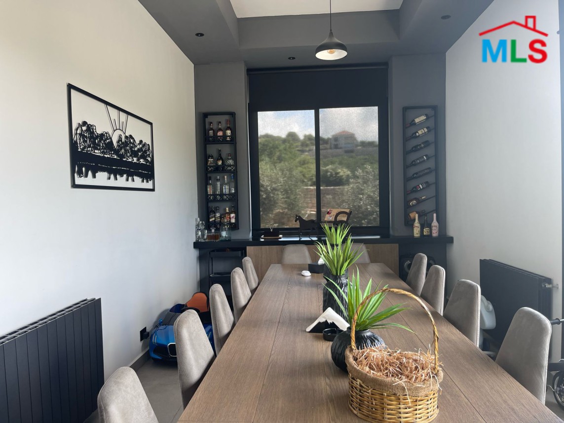 Furnished & Decorated Villa With High-End Finishing For Rent In Kour, Batroun