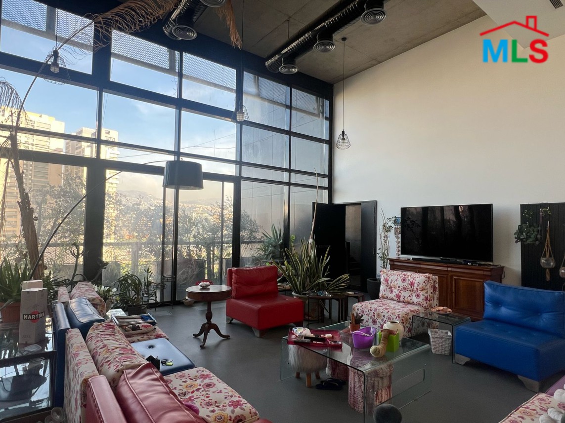 Unique Penthouse Furnished with Terraces and Greenery For Rent in Achrafieh