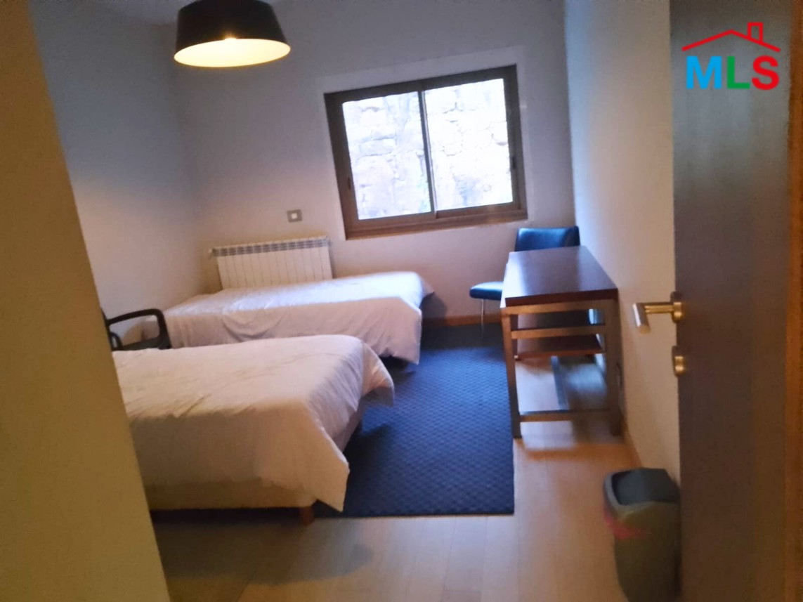 Chalet With Terrace For Rent in a Resort in Fakra, Kfardebian