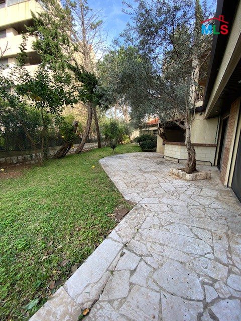 Fully Furnished Apartment With 450 SQM Garden for Rent in Mtayleb
