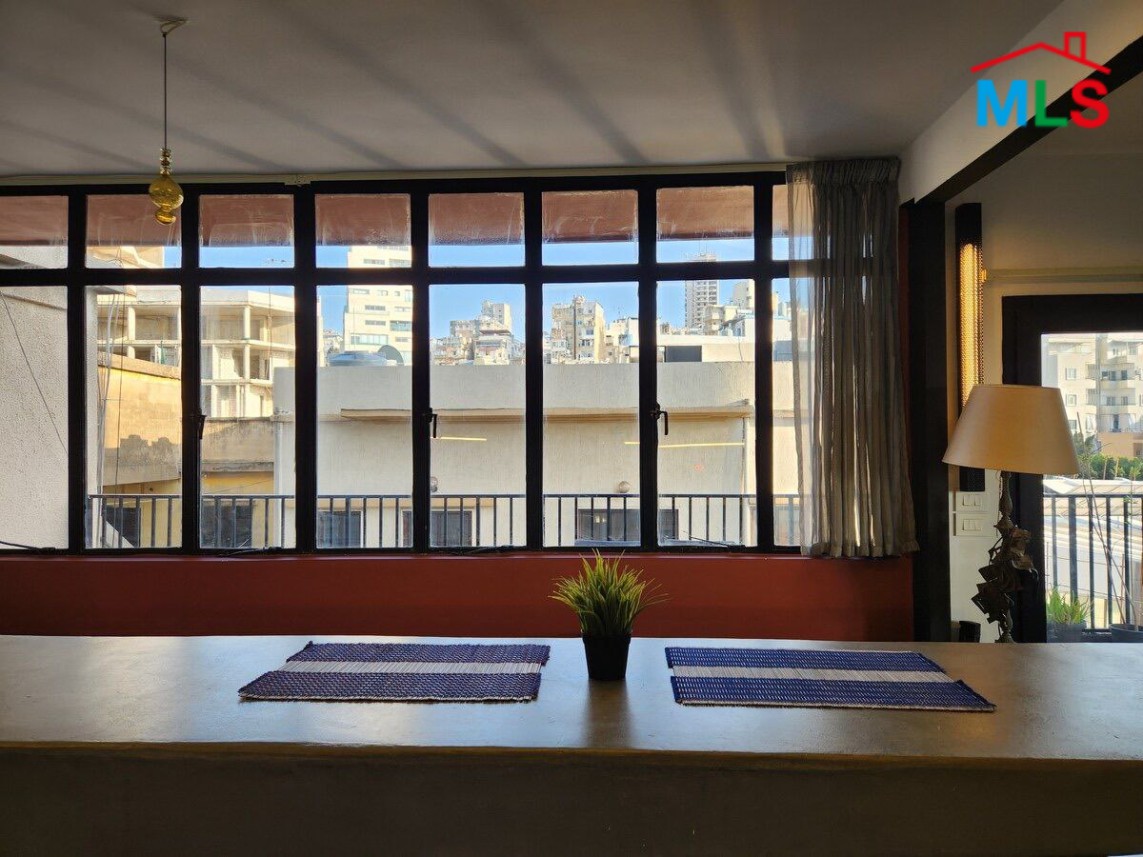 Fully Furnished Private Rooftop with Terrace & Sea View For Sale in Mar Mikhael