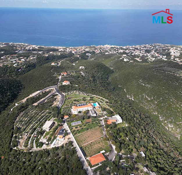 A 2000 SQM Land With A Beautiful Sea View For Sale in Smar Jbeil, Batroun