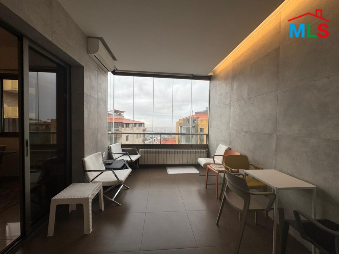 Semi-Furnished And Decorated Apartment For Sale in Mansourieh