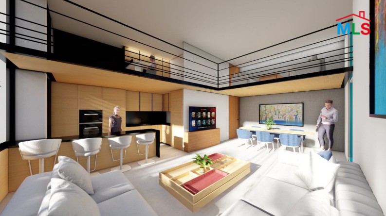 Under-construction 3-Bedroom Duplex Loft For Sale in Verdun