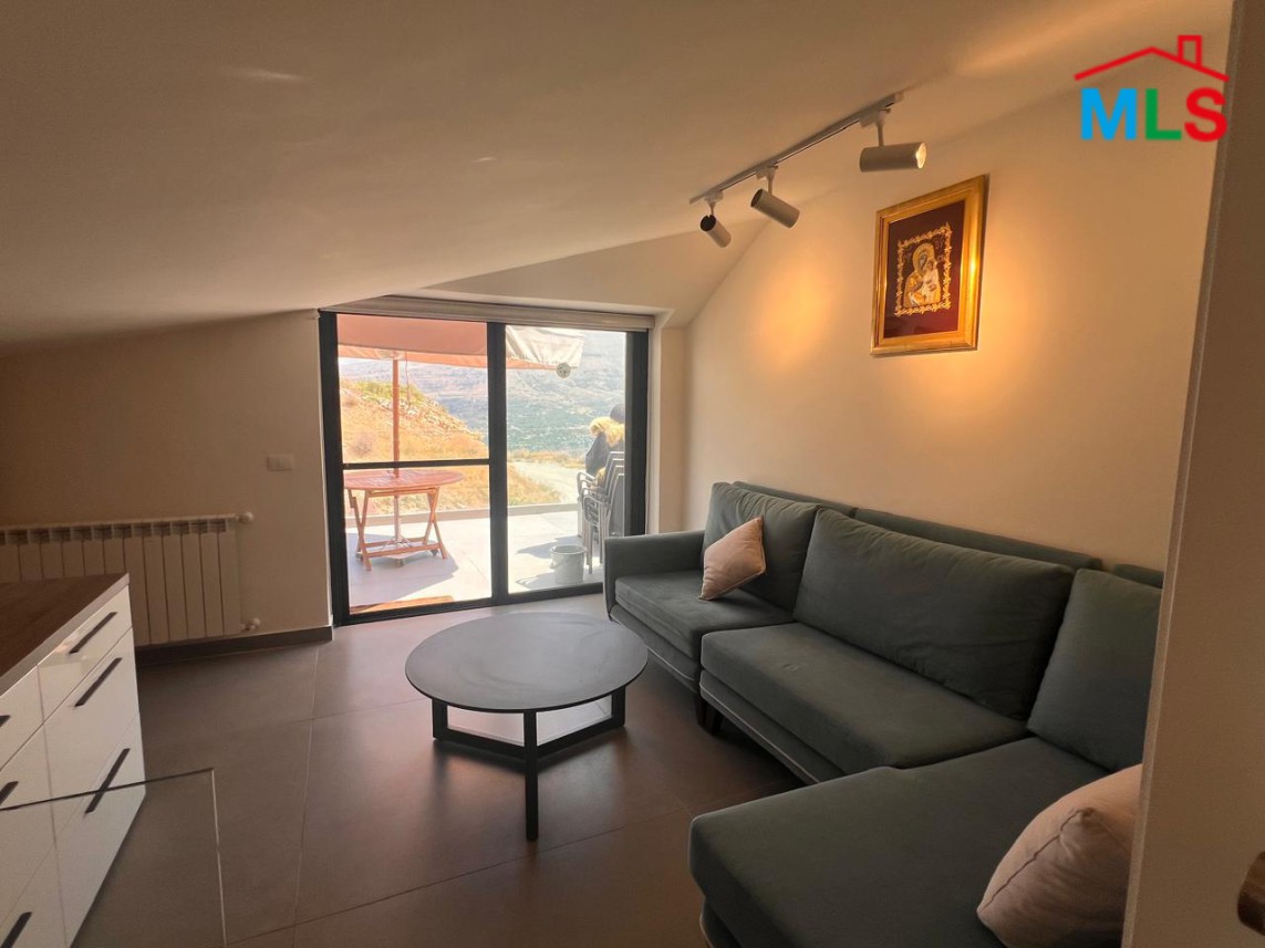 Fully Furnished Luxurious Chalet With Terrace For Sale in Zaarour