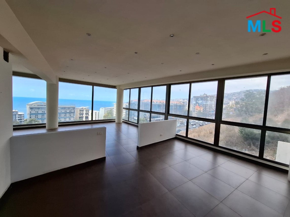 Spacious Office With Seaview For Sale After Haret Sakher, Jounieh