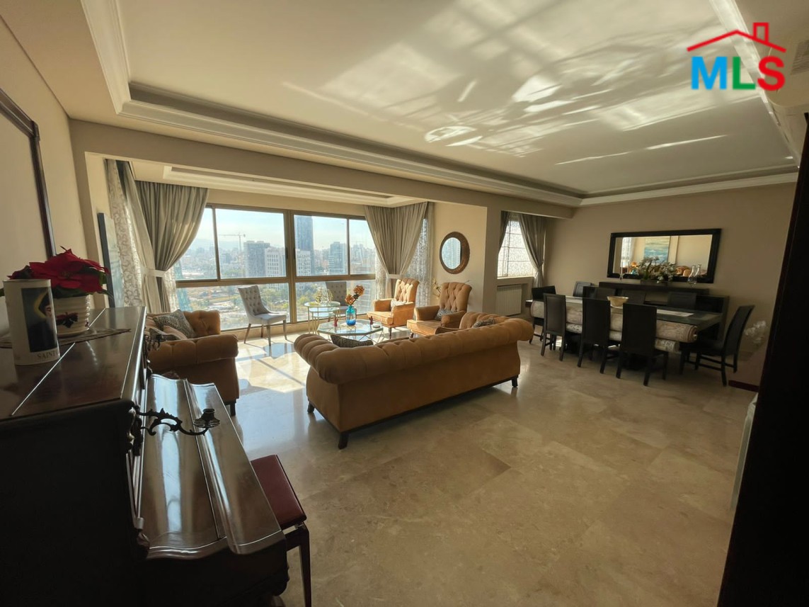 High-End Fully Furnished Apartment For Sale in Achrafieh, Sioufi