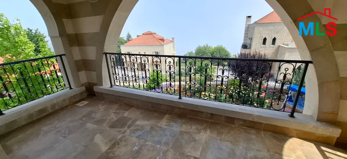 Fully Furnished Decorated Villa For Sale in Gated Community Bikfaya