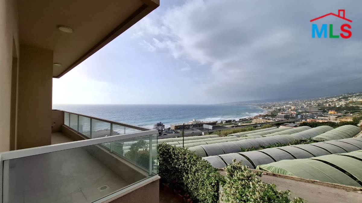 Apartment With A Beautiful Seaview For Sale in Halat, Jbeil
