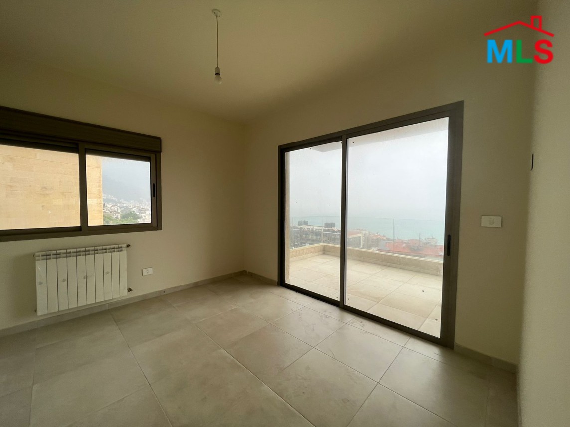 Duplex With a Beautiful Sea View for Sale in Kfarhbeib